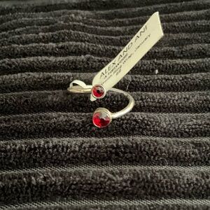 Alex and Ani January Birthstone Ring Swarovski Crystals